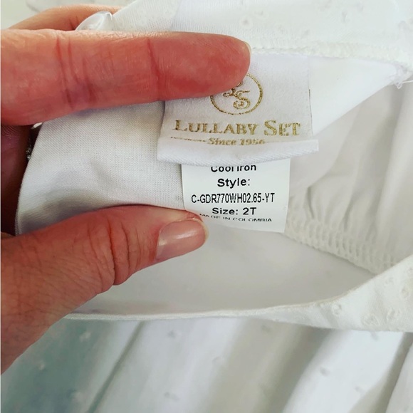 Euc lullaby set up white eyelet dress - Picture 3 of 3